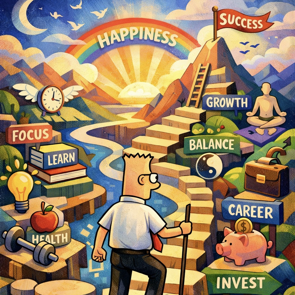 Scott Adams book is the only self-help book I need